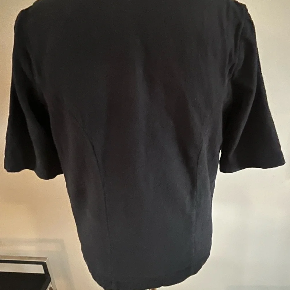 Free People Women’s small black short sleeve blazer with matching skirt - Picture 7 of 14